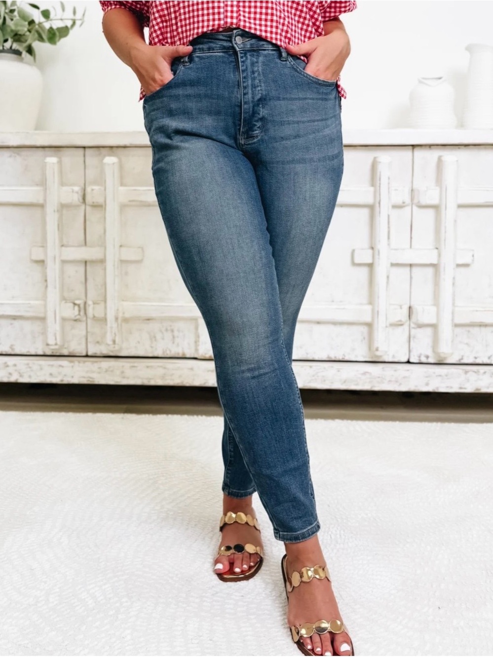 Judy Blue High-Rise Skinny fit Jeans